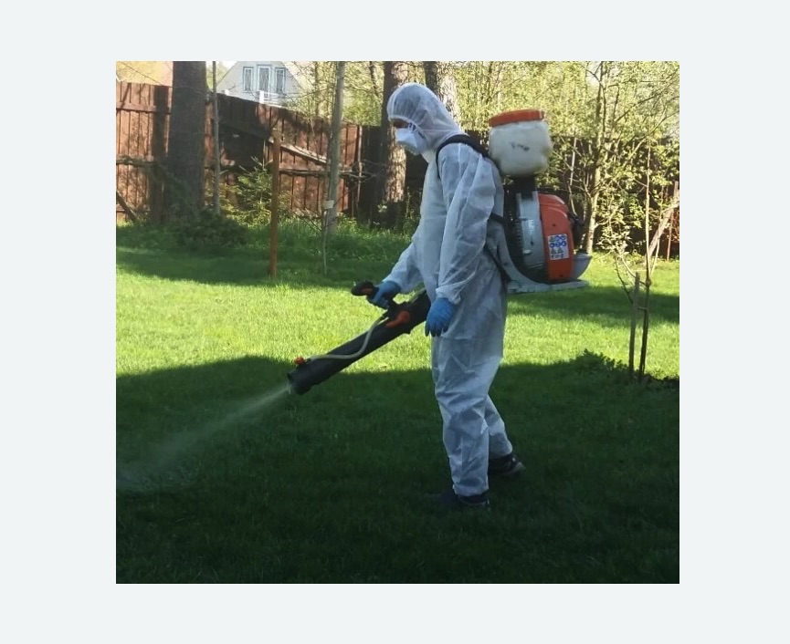 Обработка территории от клещей в Азнакаево