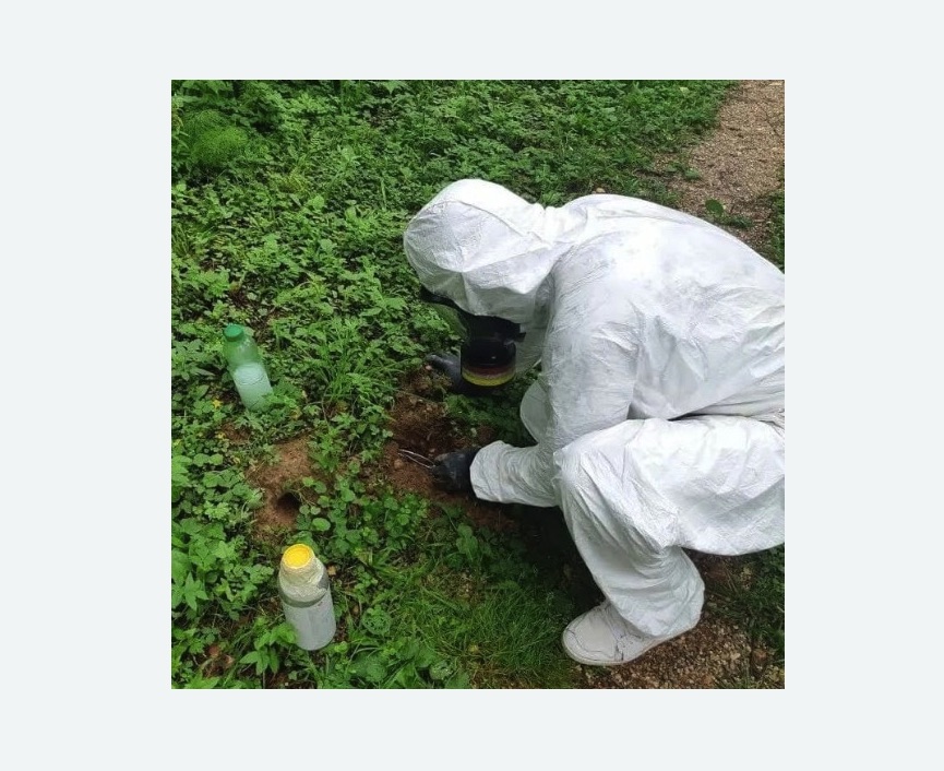 уничтожение кротов на участке в Азнакаево